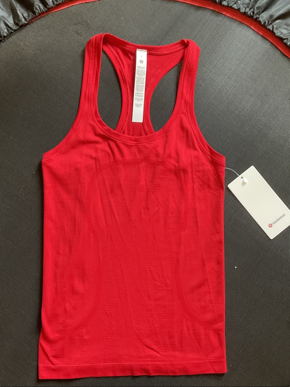 lululemon athletica Red Racerback Tank NWT
